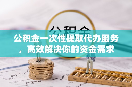 溪口公积金一次性提取代办服务，高效解决你的资金需求