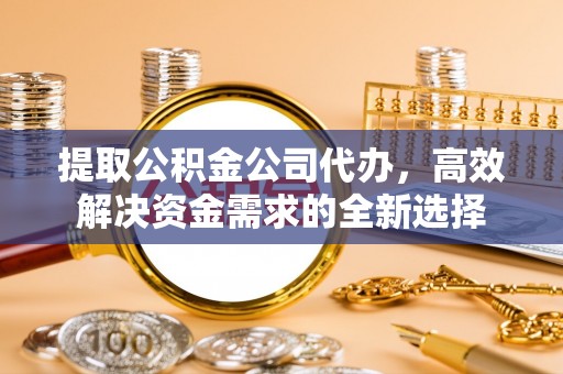 溪口提取公积金公司代办，高效解决资金需求的全新选择