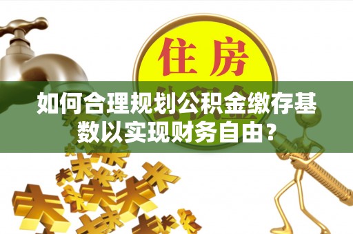 溪口如何合理规划公积金缴存基数以实现财务自由？