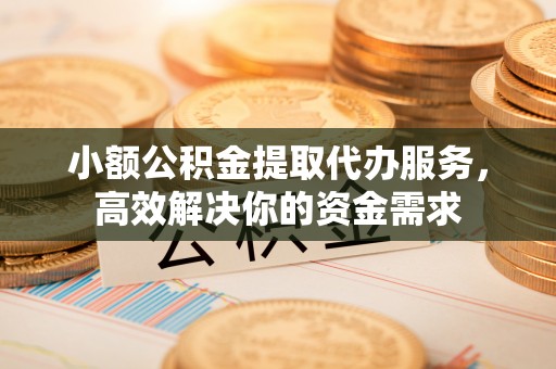溪口小额公积金提取代办服务，高效解决你的资金需求