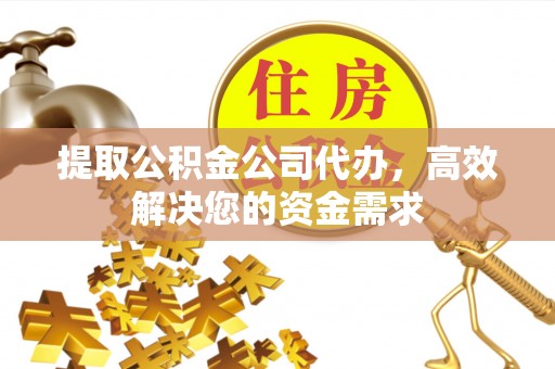 溪口提取公积金公司代办，高效解决您的资金需求