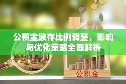 溪口公积金缴存比例调整，影响与优化策略全面解析