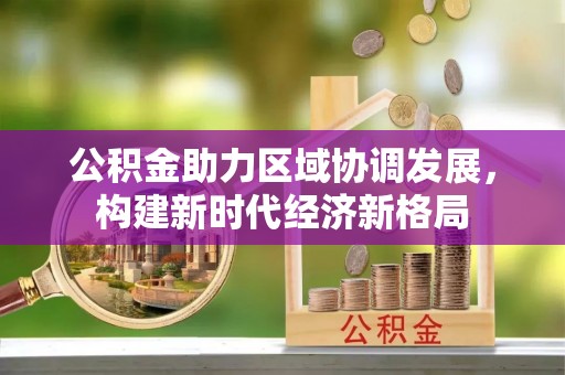 溪口公积金助力区域协调发展，构建新时代经济新格局