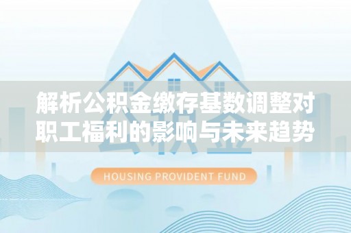 溪口解析公积金缴存基数调整对职工福利的影响与未来趋势