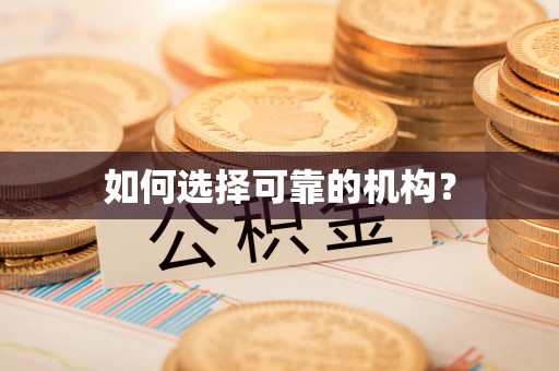溪口如何选择可靠的机构？