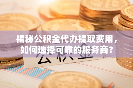 溪口揭秘公积金代办提取费用，如何选择可靠的服务商？