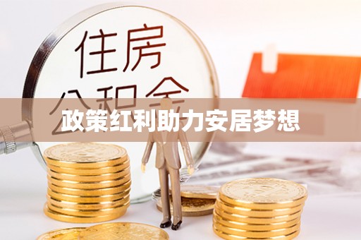 溪口政策红利助力安居梦想