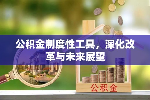溪口公积金制度性工具，深化改革与未来展望