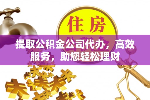 溪口提取公积金公司代办，高效服务，助您轻松理财