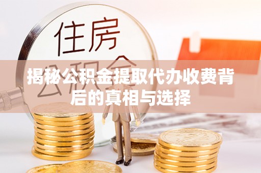 溪口揭秘公积金提取代办收费背后的真相与选择