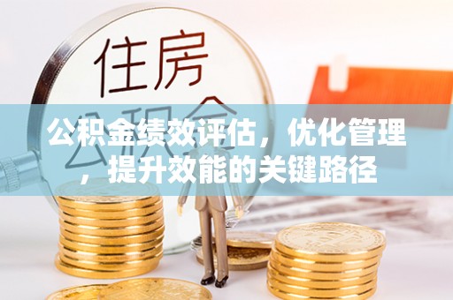 溪口公积金绩效评估，优化管理，提升效能的关键路径