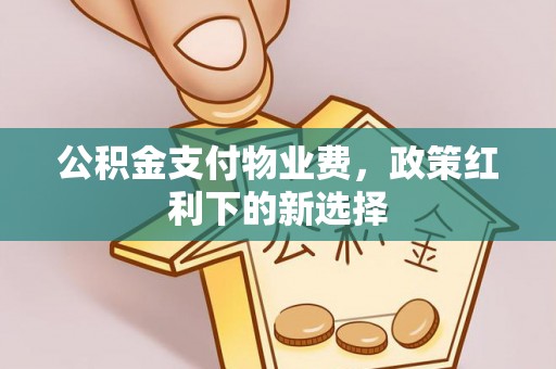 溪口公积金支付物业费，政策红利下的新选择