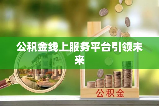 溪口公积金线上服务平台引领未来