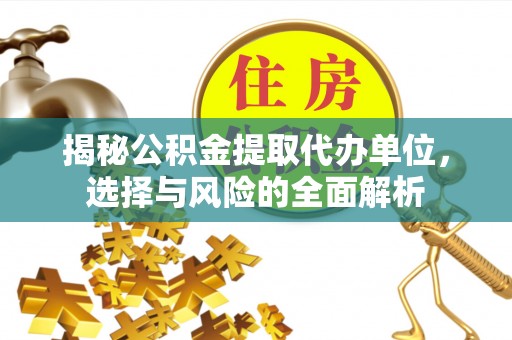 溪口揭秘公积金提取代办单位，选择与风险的全面解析