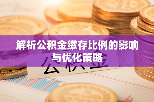 溪口解析公积金缴存比例的影响与优化策略